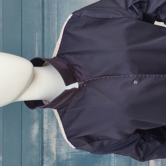 LANDS END Pure Cotton Fully Lined Ladies Trench (Floral Lining w/Accents) - Picture 4 of 17